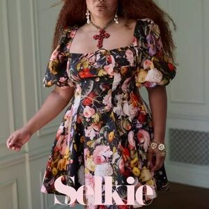 Selkie Floral Mini Dress